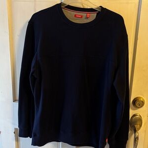 Izod Men's Dark Blue Crewneck Sweatshirt